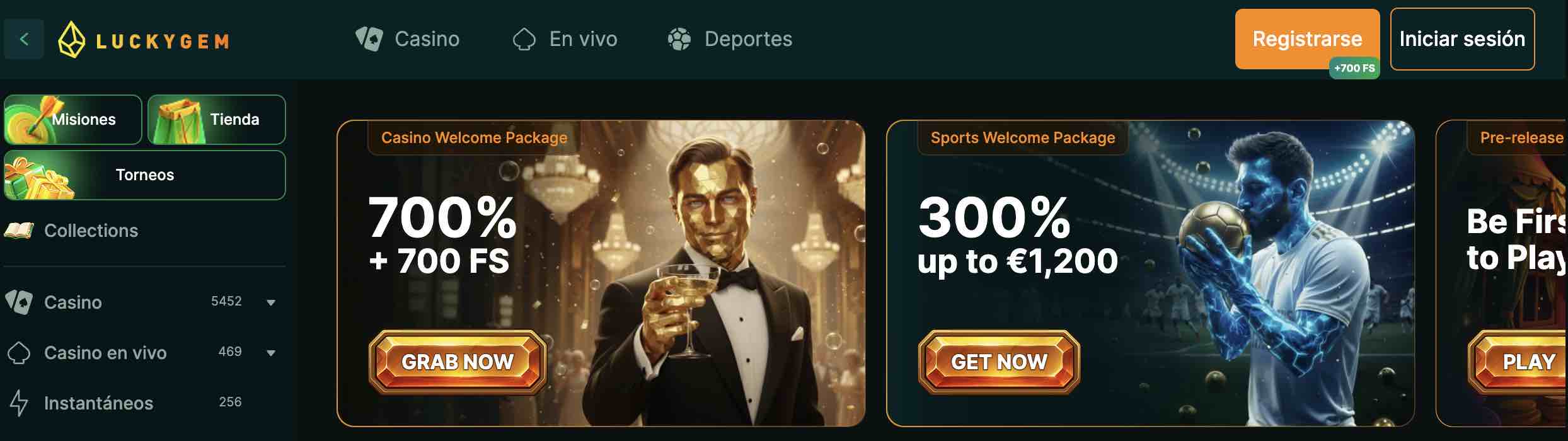 Luckygem casino España